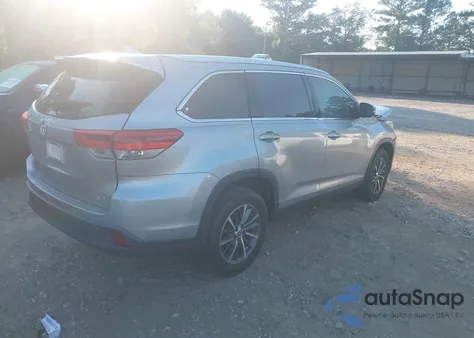2019 Toyota Highlander Xle from USA, damaged, VIN 5TDKZRFHXKS574489